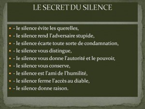 Le Secret du Silence