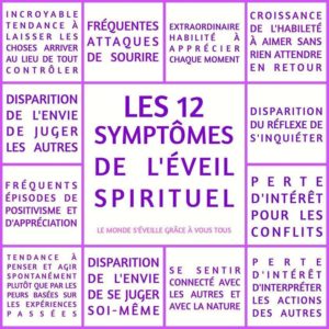 Les 12 Symptômes de l'Eveil Spirituel
