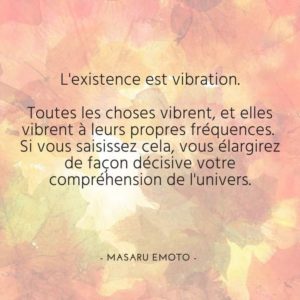 L'Existence Est Vibration