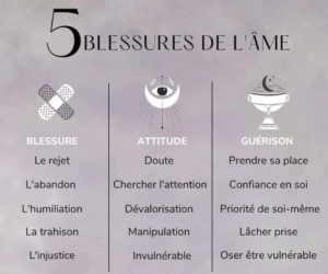Les 5 Blessures de l'Âme